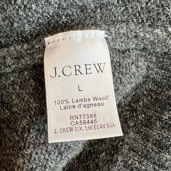 Men’s J.Crew Half-Zip Wool Sweater - Picture 4 of 4
